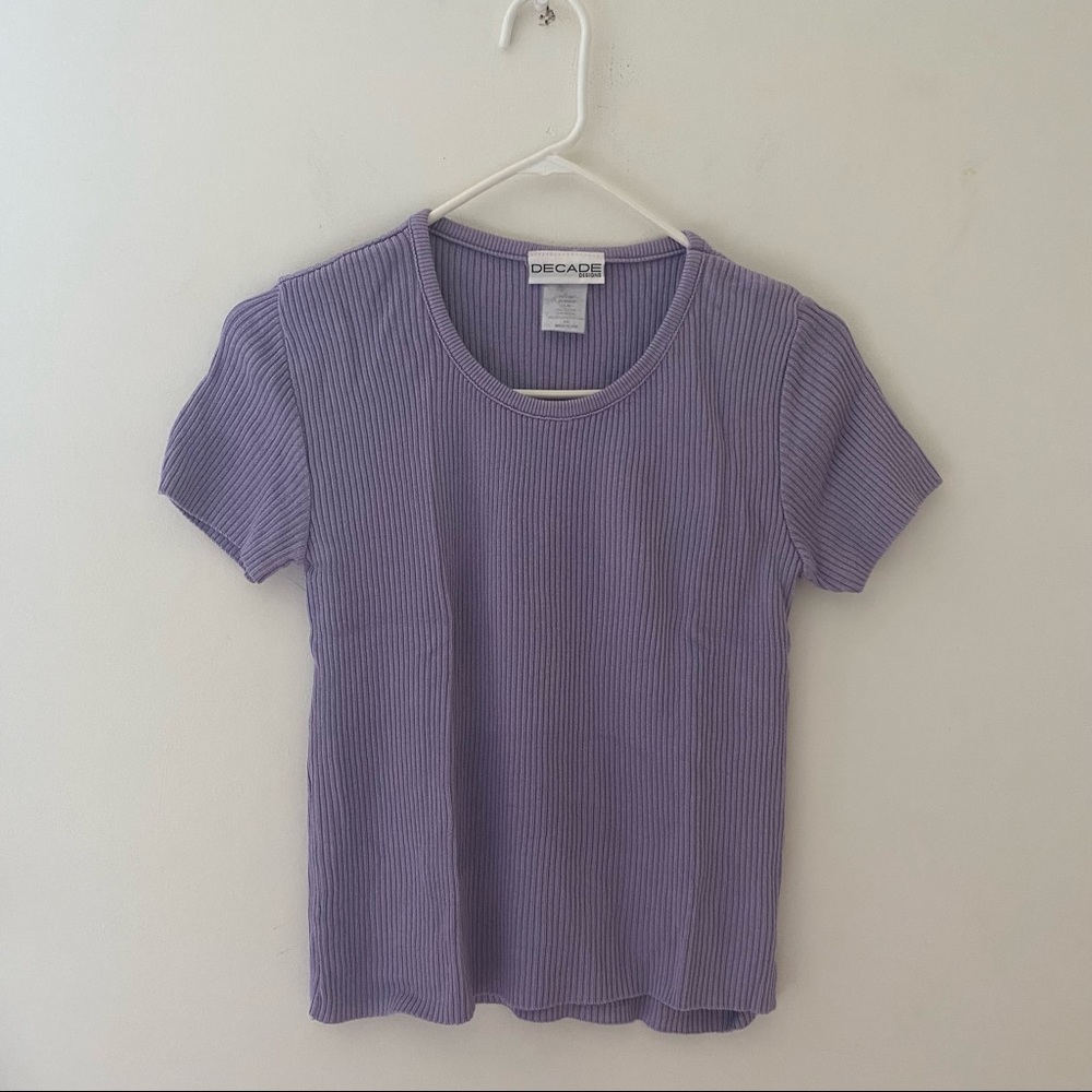 Decade Designs 🌊 | Lilac Crewneck Top
